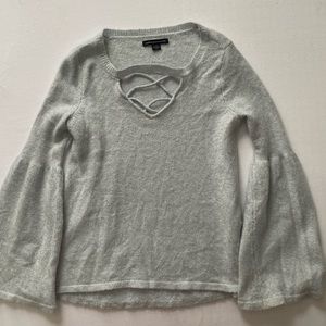 AE baby blue sweater